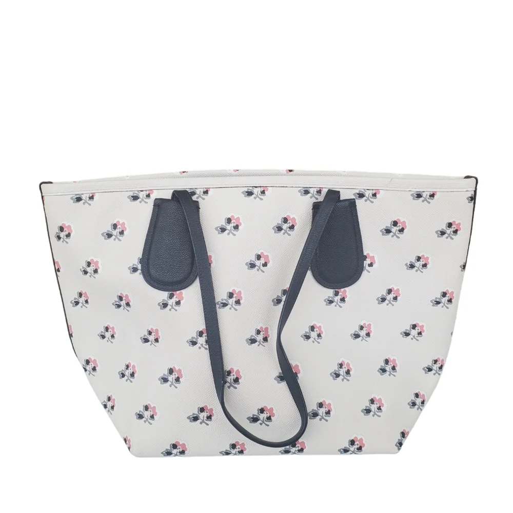 Coach floral zip top taxi tote - Picture 3 of 12
